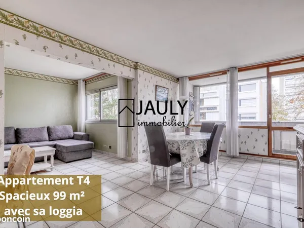 Appartement 4 pièces 91 m² 