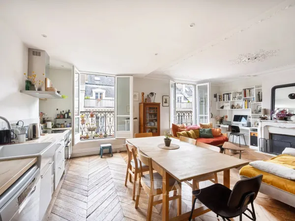 Paris IXe - Rue Condorcet, appartement familial 