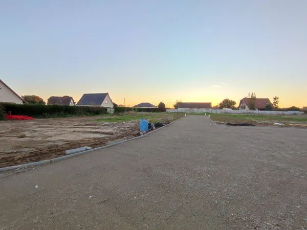 Terrain constructible 900 m² 