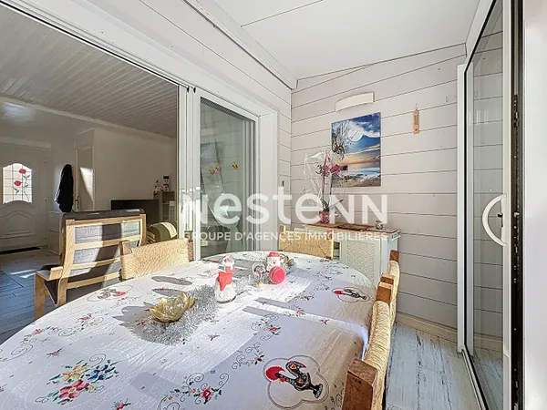 Maison climatisée entre plage et village sur Argeles Sur Mer 