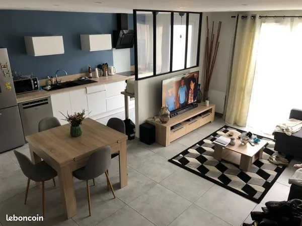 Duplex 68m2 en rdc avec terrasse 
