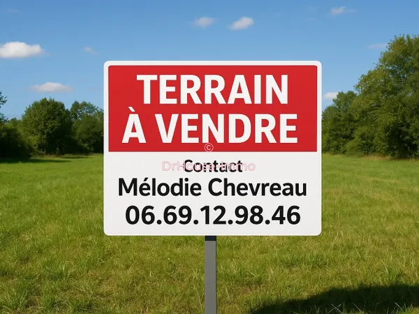 Terrain à bâtir 27m façade 