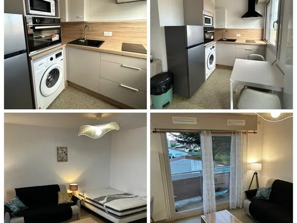 Appartement T1 avec parking proche Arago 