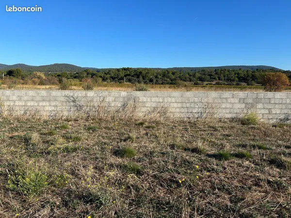 Terrain 1070metre carré constructible 