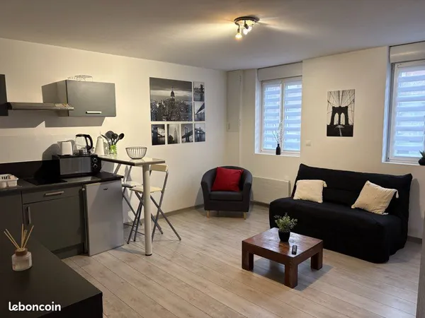 Studio 25m2 meublé 