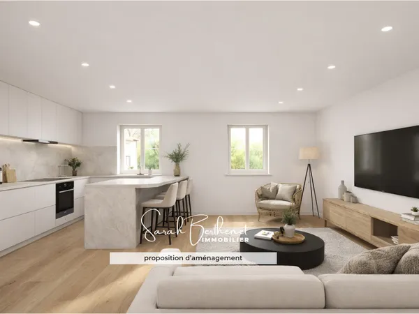 Appartement 3 pièces 61 m² 