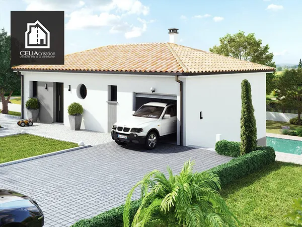 Projet de construction - Maison de 120 m² - L'Isle-Jourdain (32600) 