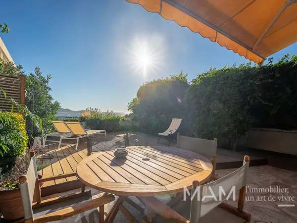 T3/4 de PRESTIGE - LES JARDINS DE THALASSA - TERRASSE/JARDI 