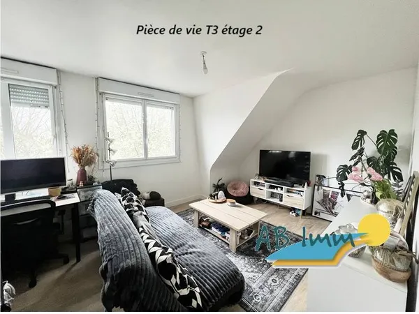 Appartement 3 pièces 55 m² 