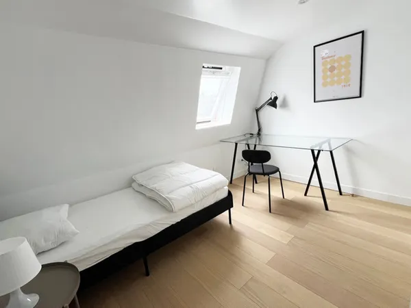 Location chambre étudiante bail individuel dans colocation 2 personnes maison bel étage à Roubaix 