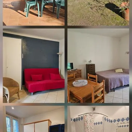 Studio meublé Lacroix-valmer/Cavalaire (Electricité/eau inclus) 