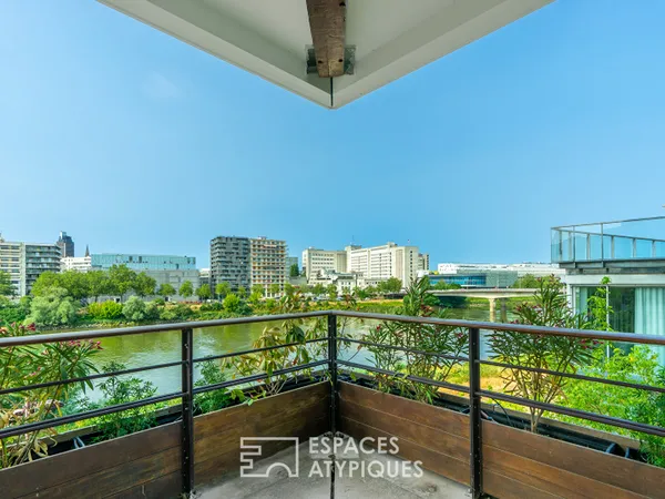 Appartement meublé de 45m2 avec terrasse vue Loire 