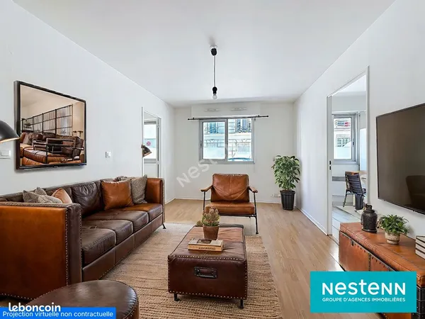 Appartement 2 pièces 37 m² 