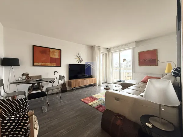 2 pièces - 50,66 m2 - Balcon avec vue sur La Défense 