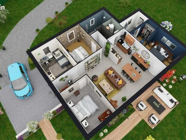 Maison 5 pièces 98 m² 
