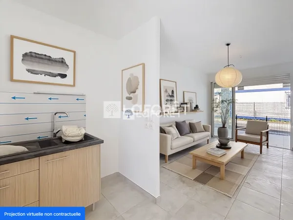 Appartement 2 pièces 41 m² 