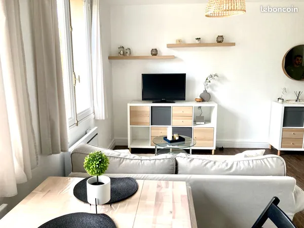 Appartement T2 meublé - 38 m² - Roanne - Disponible le 15 décembre 2025 