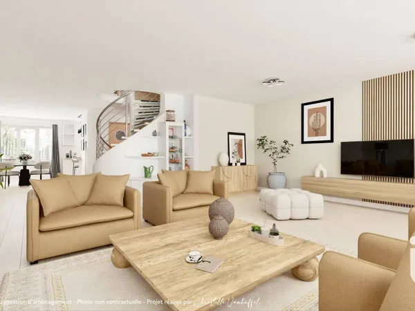 Duplex 6 pièces 150 m² 