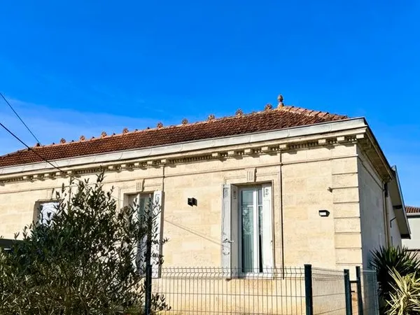 Échoppe bordelaise rénovée avec grand jardin - Carbon-Blanc 