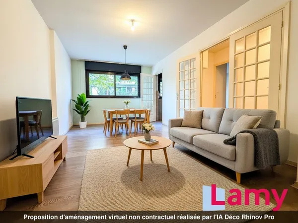 Appartement + Cave + Stationnement 