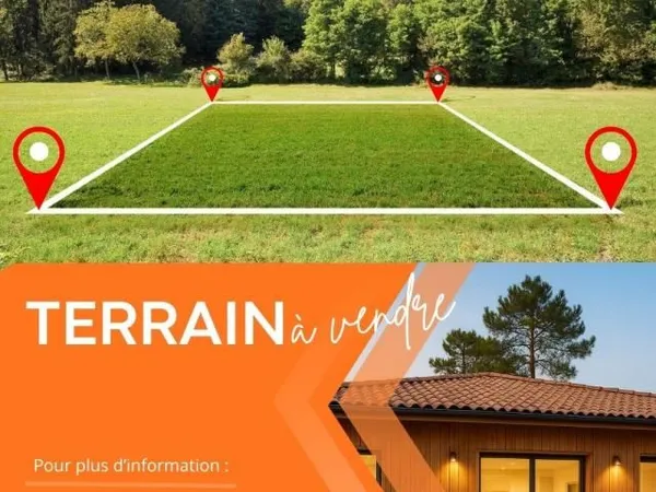 Terrain 300 m² Gastes 