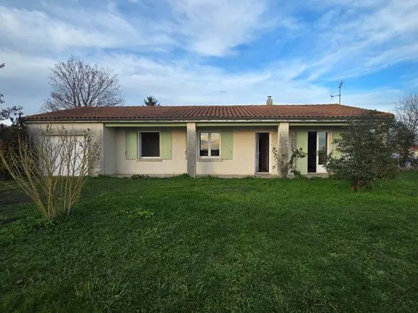 Maison de plain-pied 4 pièces 88 m² 