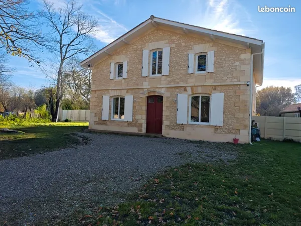 🌿 Maison en pierre rénovée - 107 m² - Avensan 