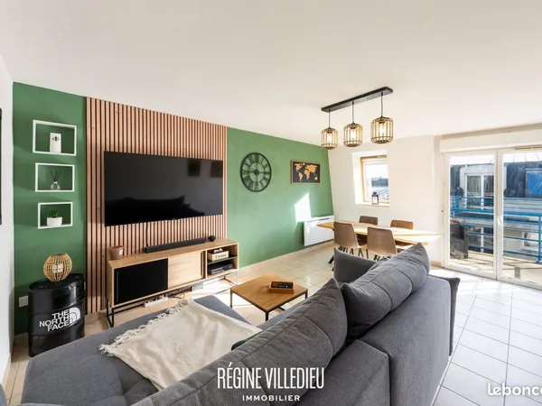 Appartement 3 pièces 59 m² 