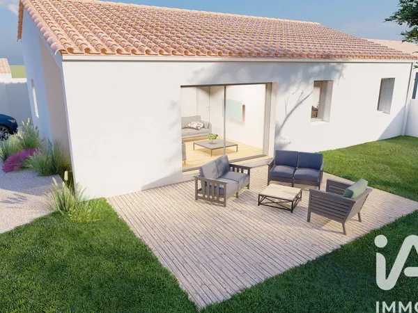 Maison de plain-pied 4 pièces 80 m² 