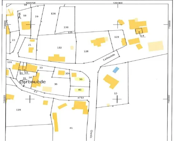 Terrain 740 m² 