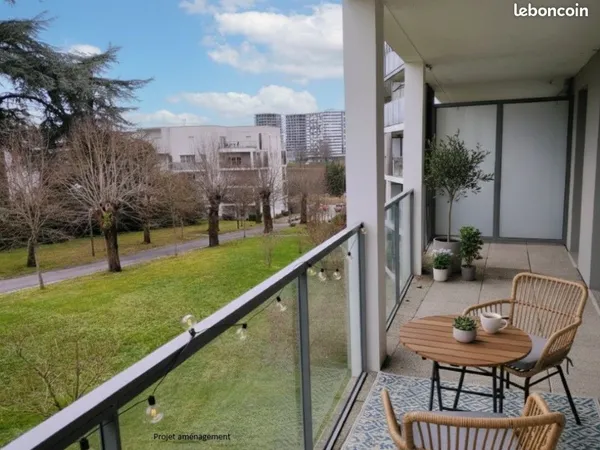 Appartement 3 pièces 58 m² 