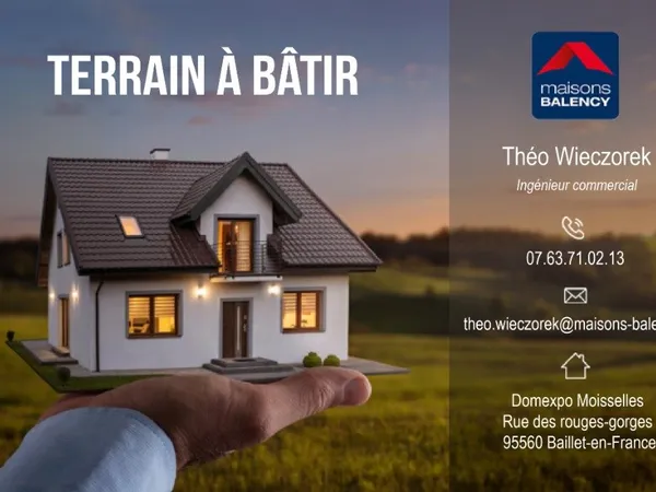 Terrain 400 m² 