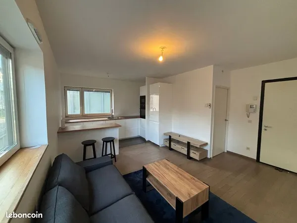 Appartement 2 pièces 38 m2 Meublé Confluence 