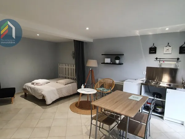 Studio de plain pied, 30 m2 