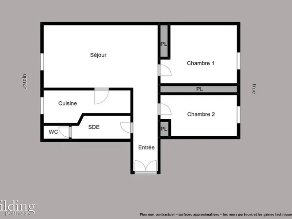 Appartement 3 pièces 70 m² 