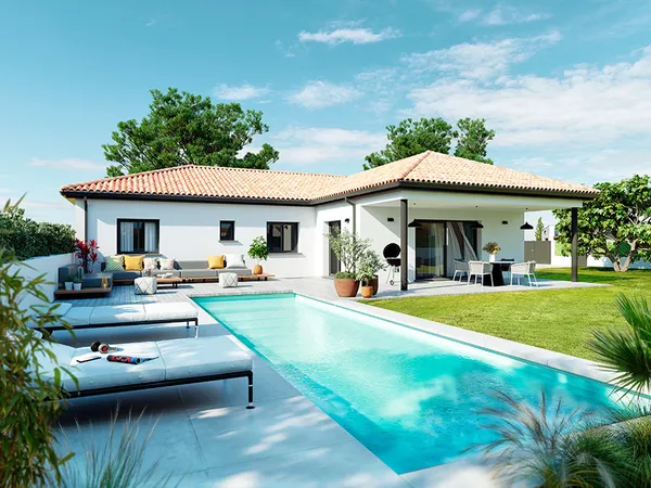 Projet de construction - Maison de 90 m² - Gragnague (31380) 