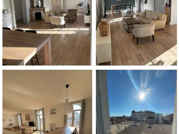 Loue appartement 141m² meublé, très lumineux, centre ville de Montpellier 