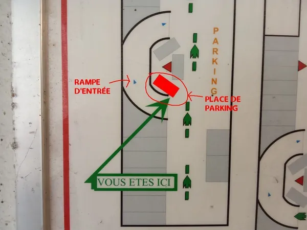 Emplacement de Stationnement Paris 15e (Secteur Pasteur-Mont 