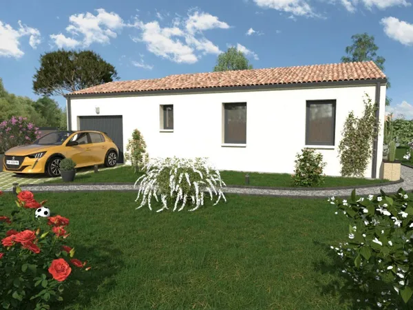 Projet de construction d'une maison 62 m² avec terrain à MARINGUES (63) 
