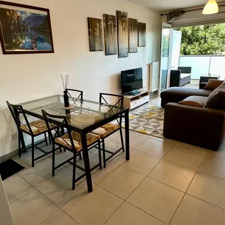 Appartement T2 meublé - 45m2 entièrement meublé - disponible 5 le janvier 