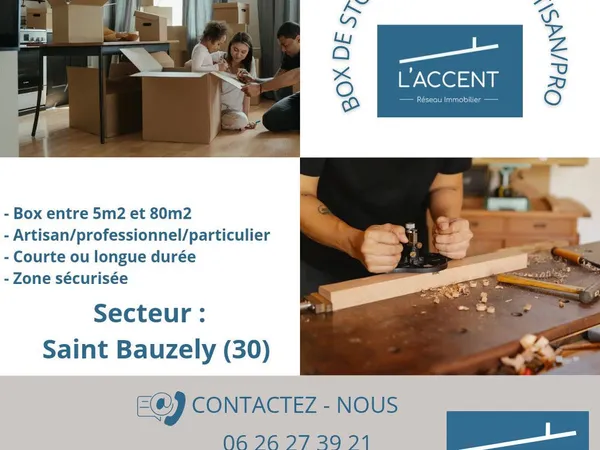 Box de Stockage à Saint Bauzely (30) 