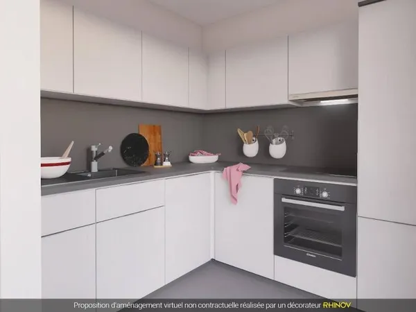 Appartement 3 pièces 64 m² 