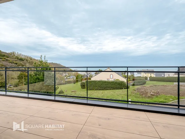 Maison contemporaine avec vue mer 