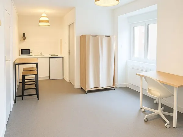 Location Studio Meublé Brest - 18 m2 