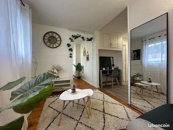 Loue charmand meublé 26 m2 