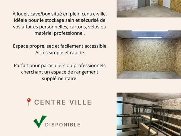 Local / Box Centre ville - Idéal Stockage 