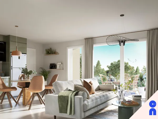 Appartement 3 pièces 61 m² 