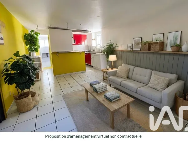 Appartement 2 pièces 38 m² 