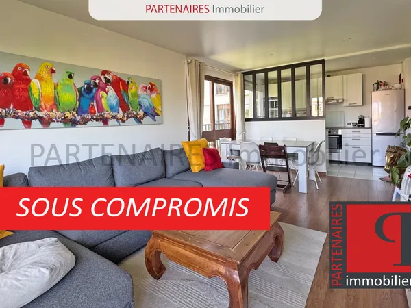 Vends appartement 64m² 2 chambres balcon Le Chesnay 