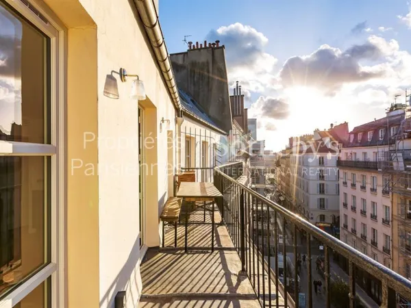 Marais/Hotel de Ville - Appartement en étage élevé avec vues dég 